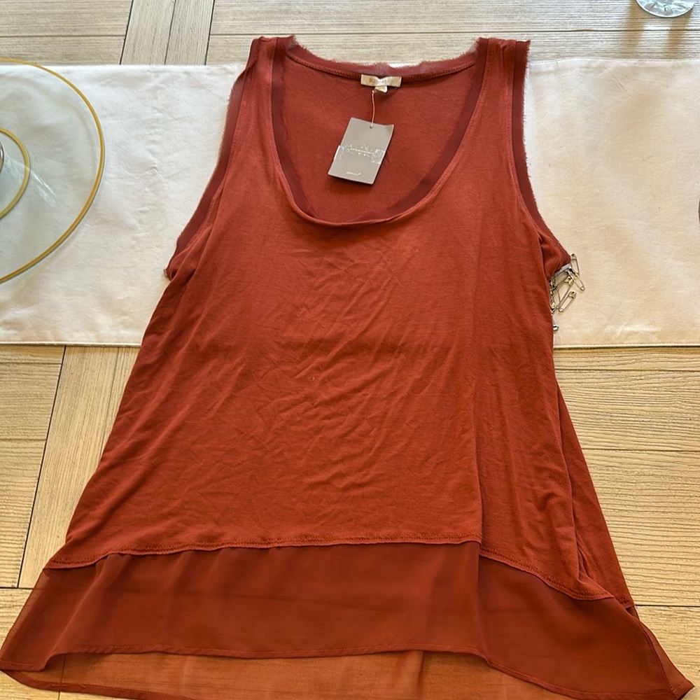 Sheer edge rust tank